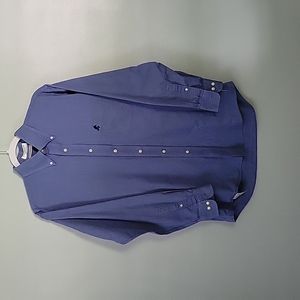 Disney Men's Blue Casual Button Down Shirt